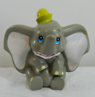 Vintage Walt Disney Production Gray Dumbo The Elephant Squeaky Rubber Toy Works