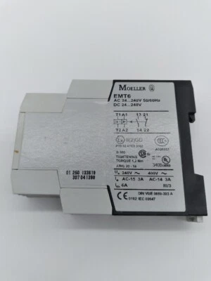  Moeller EMT6 Thermistor Machine Protection Relay  - Image 1 of 4