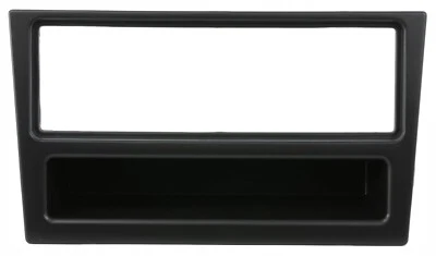 Einbaurahmen für OPEL MERIVA OMEGA VETRA VIVARO Radioblende 1DIN / Schwarz / - Bild 1 von 4