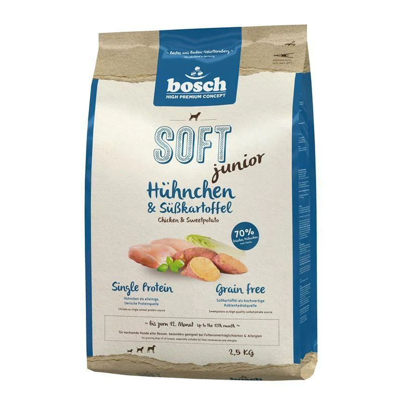 Hundefutter Welpenfutter Bosch Soft Junior 2 5 Kg