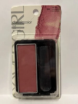 Covergirl Classic Color Blush # 510 Iced Plum, .3 oz NEW- CARDED - Image 1 of 2