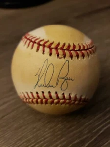 Nolan Ryan FIRMADO Béisbol METS ASTROS RANGERS Campo de Sueños #090098 TH - Imagen 1 de 6