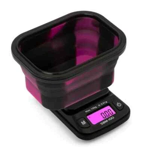On Balance SBM-100 Original Silicone Bowl Scale 100g x 0.01g Mini Scales Weight - Picture 1 of 25