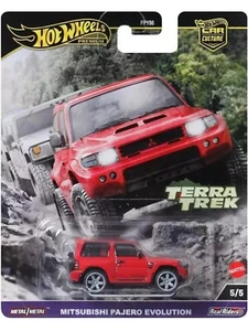 Hot wheels Terra Trek . Mitsubishi Pajero Evo . neuf sous blister. - Foto 1 di 2