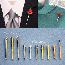 'Poirot' 1930s style posy holder lapel pin/brooch vase for corsage*boutonniere