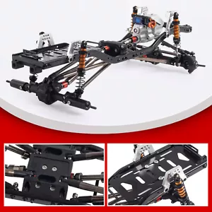 313mm Chassis Frame Wheelbase Mounted For 1/10 SCX10II RC Crawler Car Base Set - Picture 1 of 22