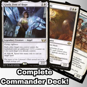 Giada, Font of Hope Commander Deck EDH 100 Magic Cards Custom MTG Angels Kindred - Picture 1 of 8