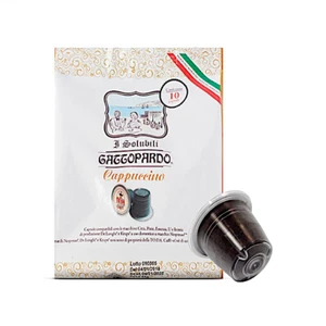 80 CAPSULE GATTOPARDO CAPPUCCINO 8 BLISTER PER 10 PEZZI (COMPATIBILE NESPRESSO) - Picture 1 of 1