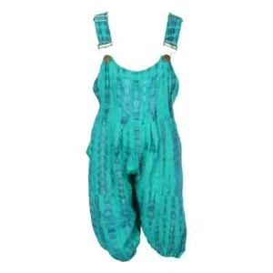 Kids' Tie Die Dungarees  - Picture 1 of 9
