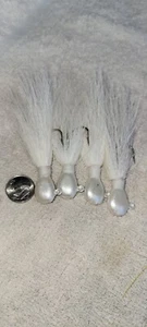 2/0 Bucktail Jig. 2/0 Mustad Hook. 4 Pack. - Picture 1 of 1