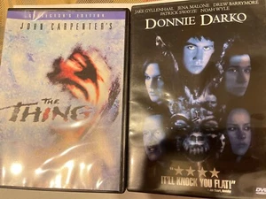 scifi dvd's lot of four the thing donnie darko prometheus - Picture 1 of 2