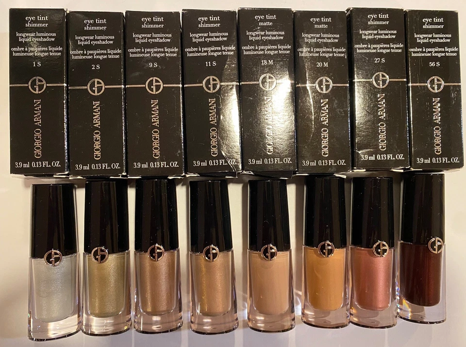 Giorgio Armani Eye Tint shimmer luminous Liquid Eyeshadow 3.9ml choose shade5277 - Image 1 of 1