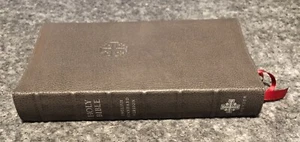 Holy Bible (ESV, Goatskin Leather) - Schuyler Leather-Bound Grey Gray RARE - Imagen 1 de 10