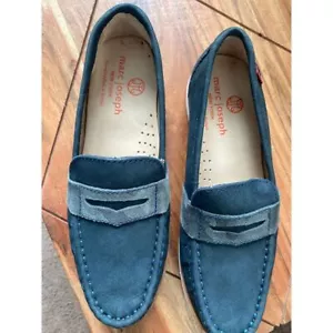 Marc Joseph New York Kids Leather Penny Loafers Casual Comfort Moccasins - Picture 1 of 8