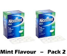 Nicotinell Lozenge Mint 1mg - 144 Lozenges  2 Box