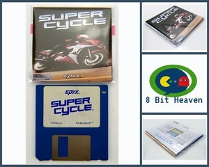 SUPER CYCLE BY EPYX FOR ATARI ST - TESTED & WORKING - Picture 1 of 8