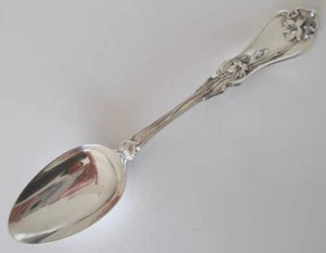 A. Stowell & Co Boston Sterling Silver Teaspoon 5 7/8" Lily Design Monogram AAA - Picture 1 of 6