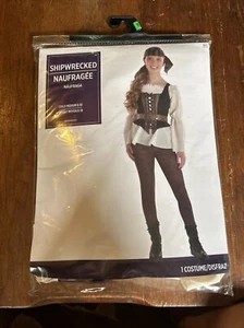 Shipwrecked Caribbean Pirate Halloween Child Costume Child M 8-10 Box 9 - Picture 1 of 3