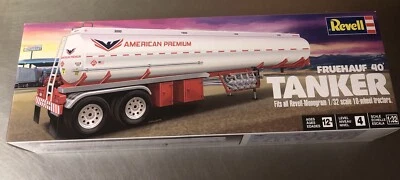 REVELL FRUEHAUF 40’ TANKER 1/32 SCALE MODEL-KIT FACTORY  SEALED BOX. - Image 1 of 4