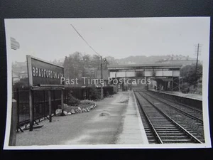 Wiltshire BRADFORD ON AVON STATION Locomotive c1950/60's Real Photograph 2 - Picture 1 of 2