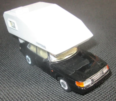 wonderful diecast-modelcar SAAB 900S TOPPOLA CAMPING 1989 - black - 1/43 - Image 1 of 4