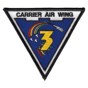 CARRIER AIR WING THREE CHEST PATCH - Picture 1 of 1