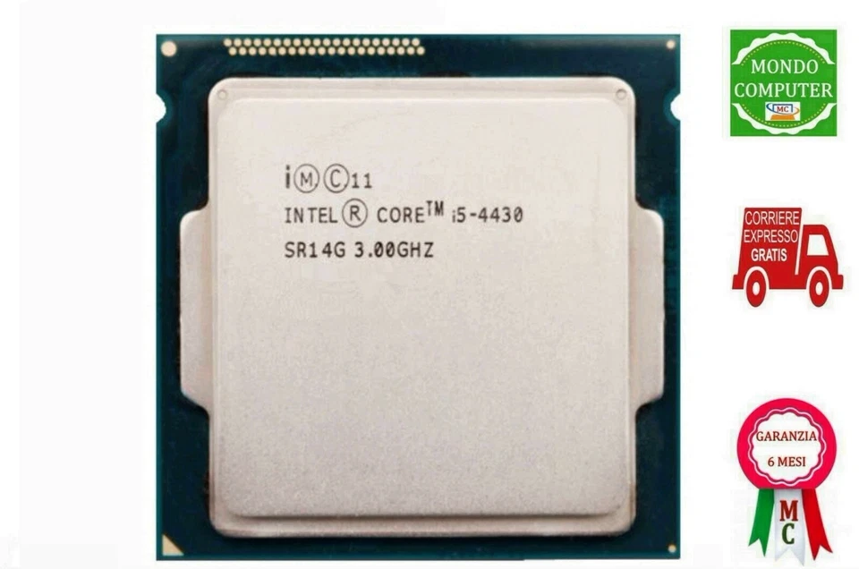 CPU INTEL CORE I5 4430 SOCKET 1150 LGA PROCESSORE 4.a GENERAZIONE # SR14G - Immagine 1 di 1