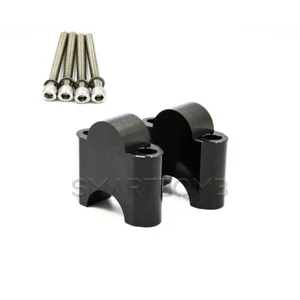 KIT RIALZA MANUBRIO RISER BMW S1000R 2014-2019 F800GS ADVENTURE 40MM BLACK - Imagen 1 de 7