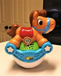 Leap Frog Roll And Go Rocking Horse Baby Toy Lights Sound Music Rolling - Picture 1 of 4