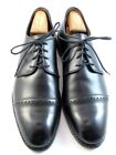 Allen Edmonds "BOULEVARD" Mens Leather Cap Toe Derby Dress Shoe 11 B Black(273N)