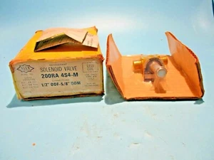 NEW ALCO 200RA-4S4-M REFRIGERANT SOLENOID VALVE 1/2"ODF-5/8" ODM - Picture 1 of 2
