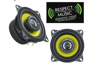 Ground Zero GZTF 4.0X / GZTF 10 10cm Koax Lautsprecher Paar inkl. Gitter 3 Ohm  - Bild 1 von 5