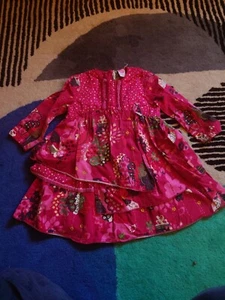 Cakewalk Pink Winter Handmade Dutch Design Dress - Picture 1 of 3