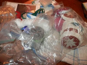 Lot of Misc Sewing Notions, Yarn, Lace, Sewing Shop Inventory Estate - Picture 1 of 7