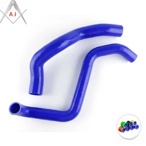 For 2001-2004 Ford Mustang V6 3.8L Blue Silicone Radiator Coolant 3-PLY Hoses - Picture 1 of 4