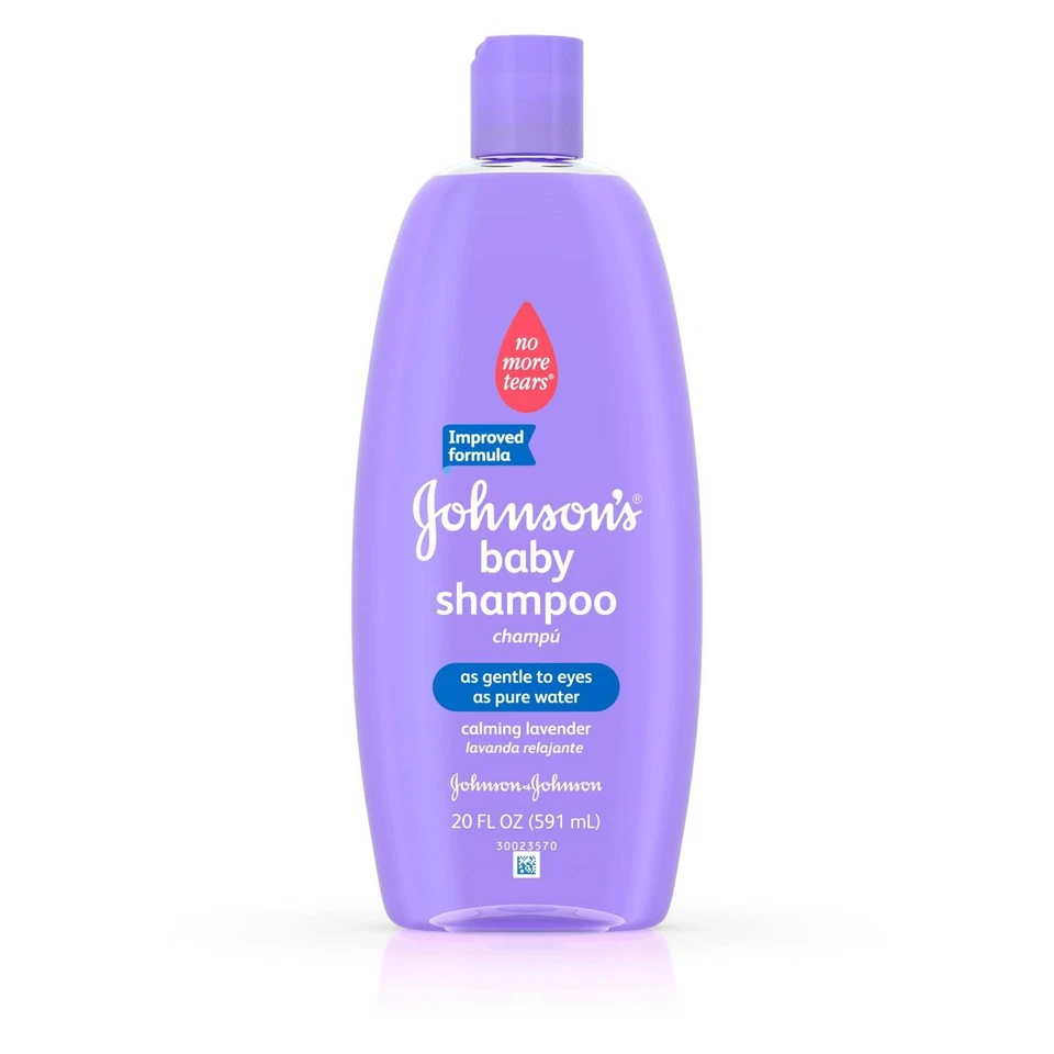 JOHNSON'S Baby Shampoo With Natural Lavender 20 Oz
