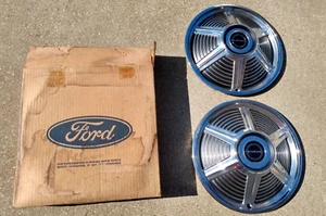 Pair of 1965 Ford Mustang Hubcaps- NOS - Picture 1 of 7