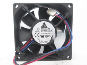Delta AFB0812HH -R00 12V 0.3A 8025 8CM server power supply cooling fan - Photo 1/3