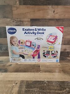 School Learning VTech Activity Desk With ProjectorStool Pink