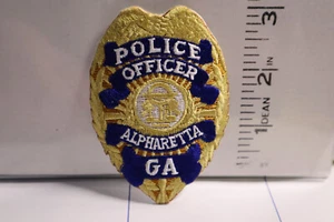 police patch   ALPHARETTA POLICE GEORGIA OFFICER - Picture 1 of 1