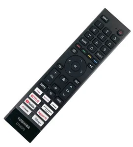 Genuine Toshiba CT-8575 TV Remote Control for UHD FREELY - Picture 1 of 4
