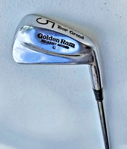 Rare Vintage Golden Ram "Tour Grand" 5 Iron Forged USA Steel Shaft Golf Club - Picture 1 of 10