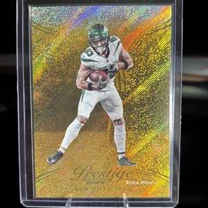 2024 Prestige Football Card #231 Tyler Conklin, New York Jets /50 Gold Shimmer - Picture 1 of 11