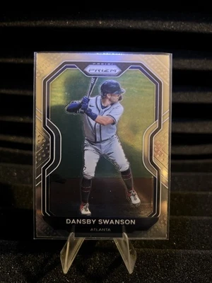 2021 Panini Prizm棒球卡。 Dansby Swanson #168 — 第 1/2 张图片