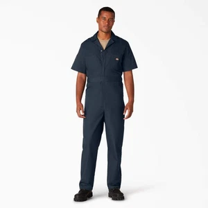 Dickies Mens Short Sleeve Coveralls Work Wear Uniform - 33999 - New - Picture 1 of 10