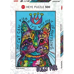My Cat Can Purr 500 Piece Jigsaw Puzzle Heye New - Picture 1 of 2