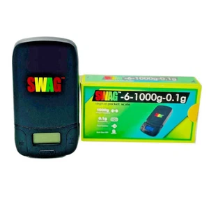 Escala Swag 1000g x 0.1g - Swag 6 Negro - Báscula Digital de Bolsillo, Joyería, Hierbas - Imagen 1 de 1