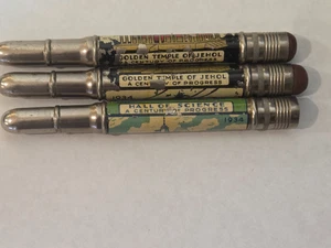 3 Vintage 1934 Chicago World's Fair A Century of Progress Kugelstifte - Bild 1 von 3
