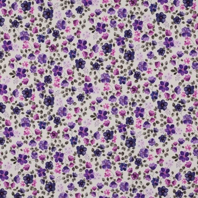 Baumwolljersey Jersey Stoff 0,25m Meterware Kinderstoff Nähen JB009 Flower Power - Bild 1 von 4