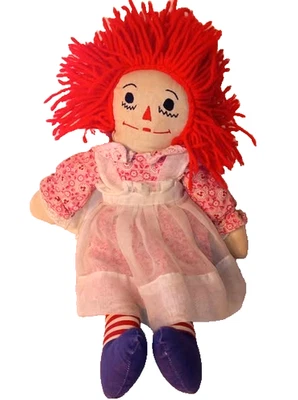 Vintage Handmade Raggedy Ann Classic Doll Plush Doll Stuffed Toy - Image 1 of 4